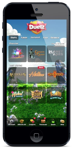 Spela casino i mobilen